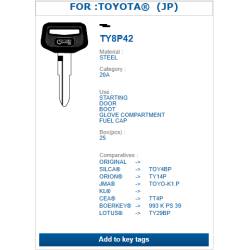 TY8P42 TOYOTA ERREBI