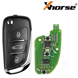 XHORSE КЛЮЧ DS ДИЗАЙН С 3 БУТОНА XKDS00EN XHORSE КЛЮЧ DS ДИЗАЙН С 3 БУТОНА XKDS00EN