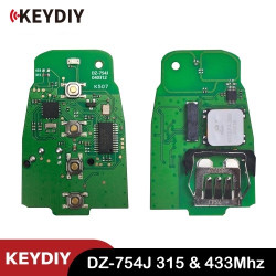 DZ-754J AUDI KEYDIY IMMO 5 ПЛАТКА ЗА СМАРТ КЛЮЧ 315MHZ 434MHZ DZ-754J AUDI KEYDIY IMMO 5 ПЛАТКА ЗА СМАРТ КЛЮЧ 315MHZ 434MHZ