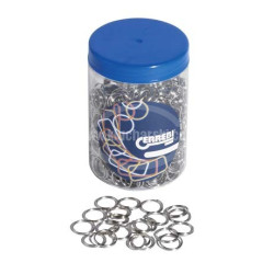 Халка сребриста 25мм 250 броя Халка сребриста 25мм 250 броя