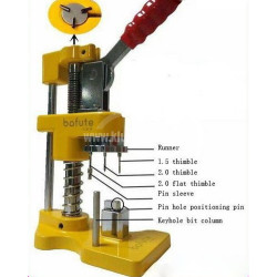 Прибор за избиване и набиване