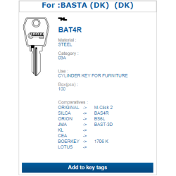 BAT4R (BASTA, EURO LOCKS) BAT4R (BASTA, EURO LOCKS)