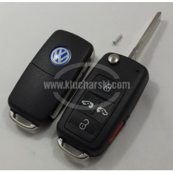 VW TRANSPORTER SHARAN КОРПУС НА КЛЮЧ С 5 БУТОНА VW TRANSPORTER SHARAN КОРПУС НА КЛЮЧ С 5 БУТОНА