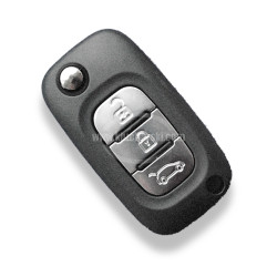 RENAULT КОРПУС ЗА СГЪВАЕМ КЛЮЧ С 3 БУТОНА VA2