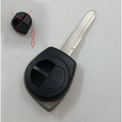 SUZUKI КОРПУС ЗА КЛЮЧ С 2 БУТОНА И ЧИП НА ПЛАТКАТА SUZUKI КОРПУС ЗА КЛЮЧ С 2 БУТОНА И ЧИП НА ПЛАТКАТА